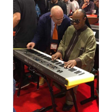 Stevie Wonder & Luigi Bruti (inginer Dexibell)
