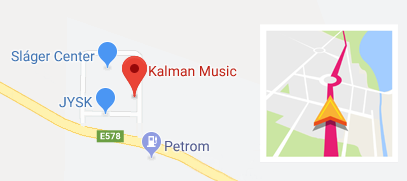 Locatie Kalman Music - Gheorgheni