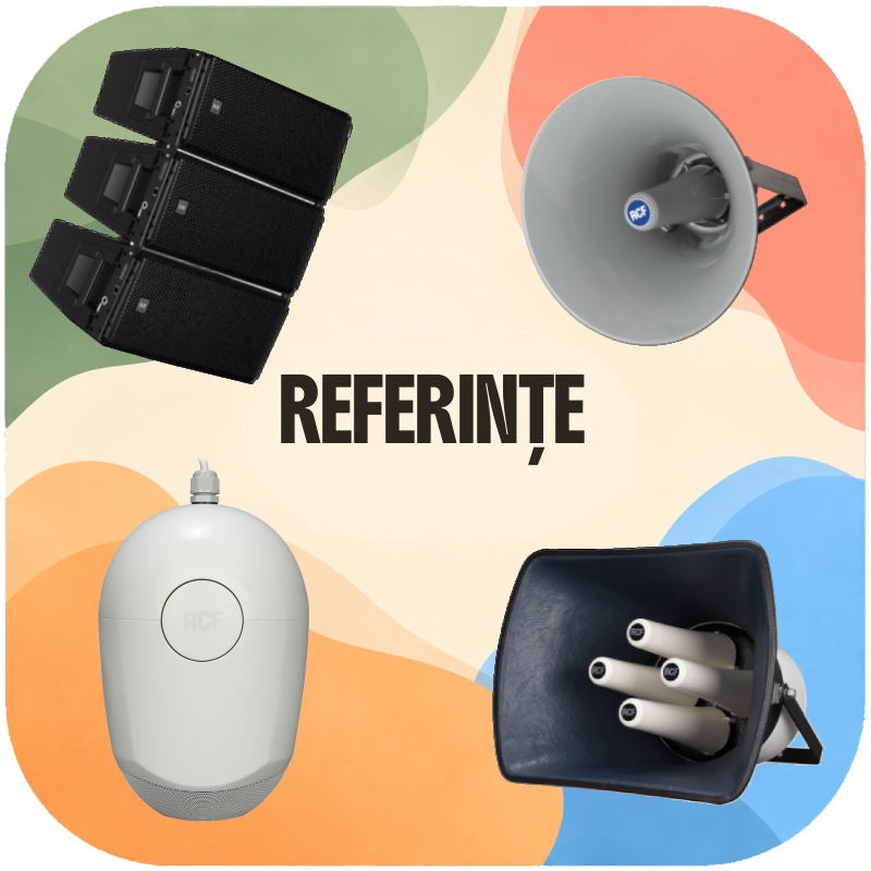 Referințe – soluții audio implementate